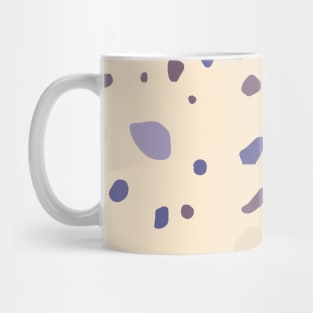 Sea Summer Purple Modern Terrazzo Pattern Mug